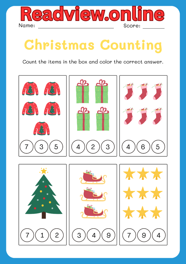 Christmas Counting