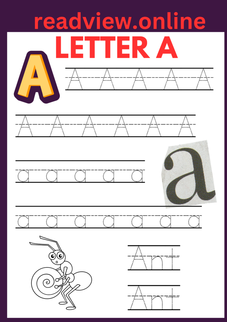 LETTER A